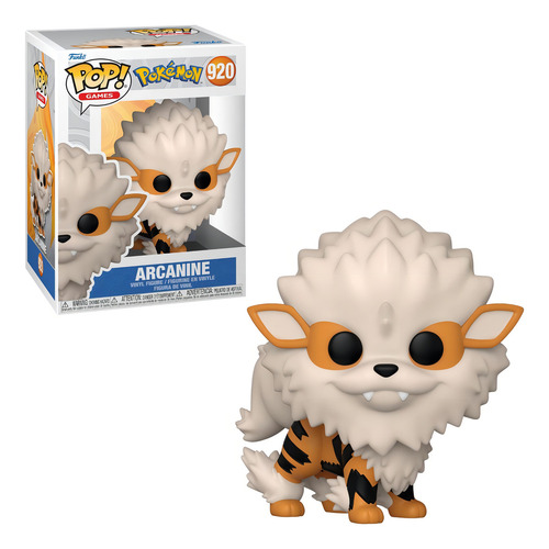 Funko Pop Games Pokemon - Arcanine 920