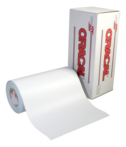 Roll Of 651 Matte White Vinyl For Craft Cutters And Vin...