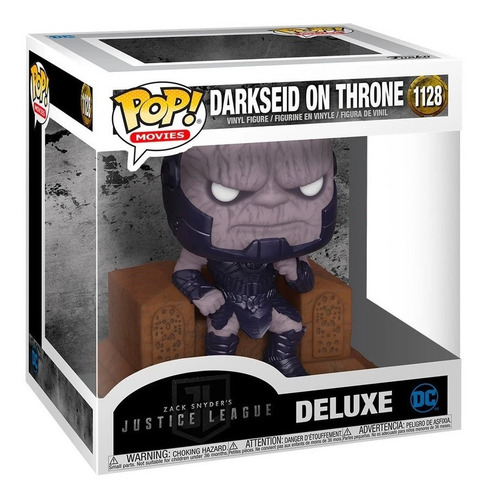 Darkseid On Trone 1128 Deluxe Zack Snyder Funko Pop