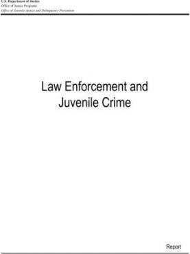 Libro Law Enforcement And Juvenile Crime - U S Department...