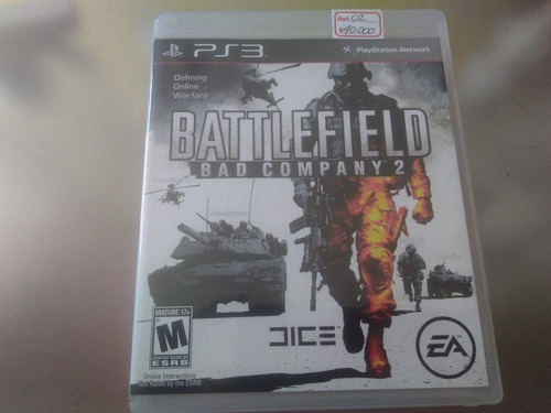 Juego De Playstation 3 Ref 02, Battlefield Bad Company 2.