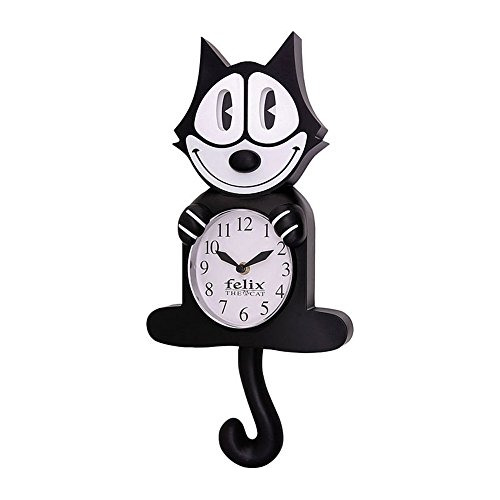 Reloj De Pared Con Movimiento 3d Felix The Cat