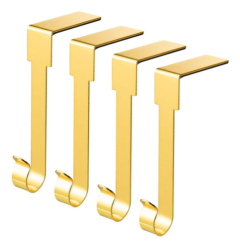 4 Ganchos De Metal Para Colgar Adornos De Navidad