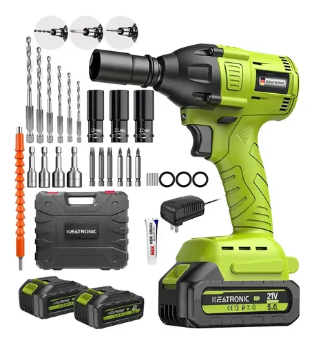 Keatronic Keatronic Chave de impacto Sem Fio 500n.m Brushless Bivolt 2 ba