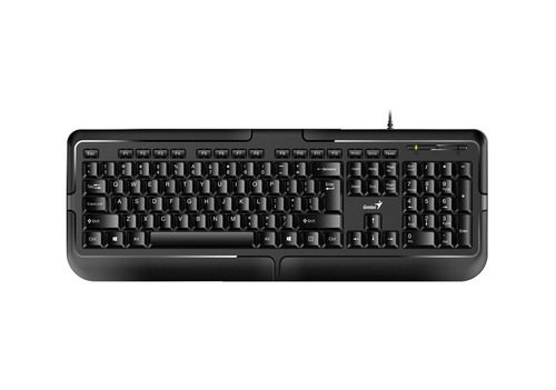 Teclado Genius KB-118 QWERTY español color negro