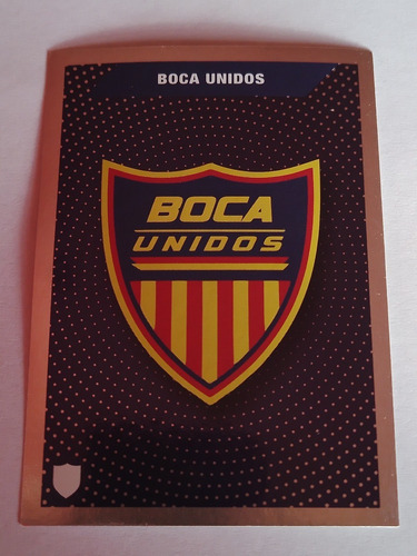 Figurita Futbol Argentino 2017/18 Num 442 Escudo Boca Unidos