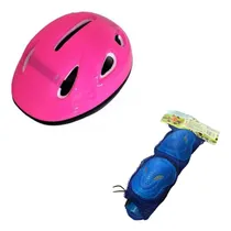 Comprar Set Proteccion Casco Rodilleras Coderas Roller Skate Bici