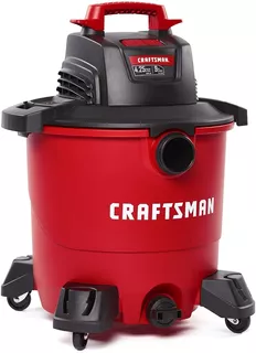 Aspiradora Craftsman Uso Rudo 9 Gal O F E R T A + Accesorios Color Rojo