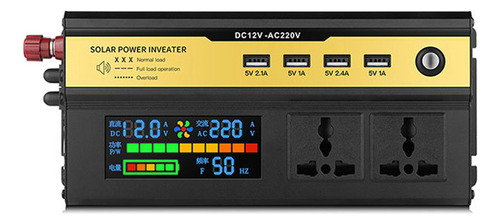 Inversor De Corriente Para Vehículo 4000w, Onda Sinusoidal M