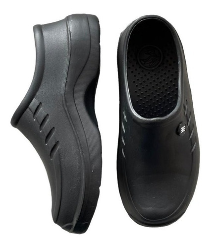 Zapatos Antideslizantes  Evacol Ref-080 Negros