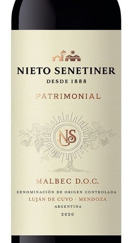 Nieto Senetiner Patrimonial Malbec Doc 6x750ml