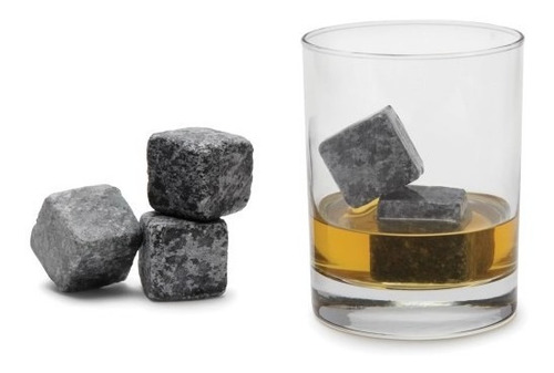 Set 9 Rocas Para Whisky Cuadradas - Ml - mL a $5373