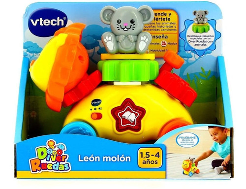 Juguete Primera Infancia De Arrastre Leon Molon V-tech
