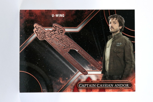 Diego Luna Cassian Andor Star Wars Rogue Onetarjeta Medallón