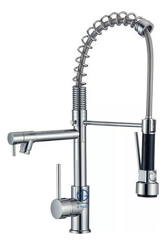 Meer Cnx Mzm8110f Mezcladora Monomando Fregadero Flexible