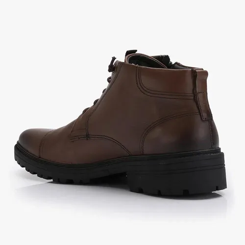 Bota Masculina Ferracini Coturno Estiloso De Couro Parcelamento