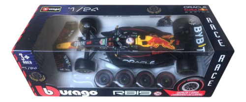 Red Bull Rb19 C/ Pneus Extra Verstappen F1 2023 1/24 Bburago