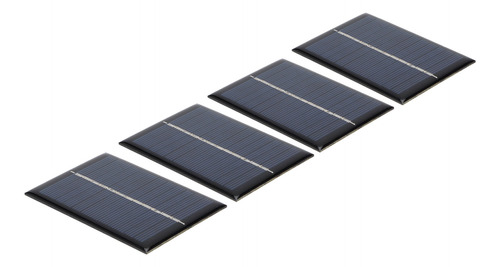 Minipanel Solar De 4 X 0,6 W Y 6 V Celdas Solares Fot