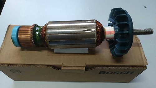 Imagem 2 de 5 de Induzido 1604011121 220v Para Esmerilhadeira Bosch 1321.4