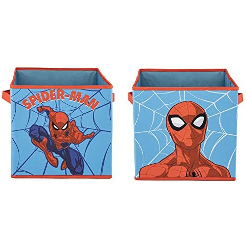 Jay Franco Spiderman Web Hero 2 Pack Collapsible Cube S...