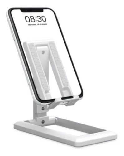 Soporte Smartphone iPhone Plegable P/mesa Escritorio Tablet