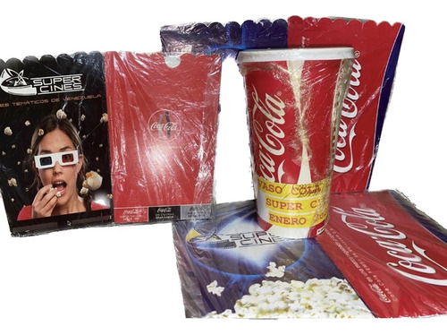 Vaso Coca Cola Y Cotuferos Super Cines 2020