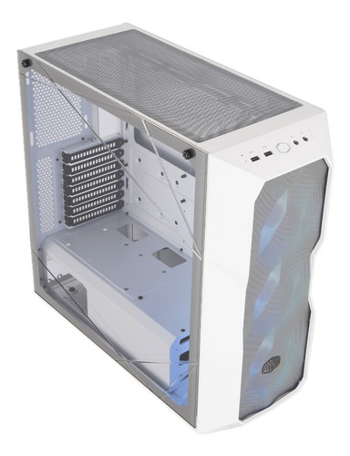 Imagen 3 de 10 de Gabinete Cooler Master Masterbox Td500 Mesh Blanco Argb