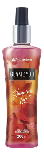 Deo Colônia Phytoderm Glam For You Shinning Love 200ml