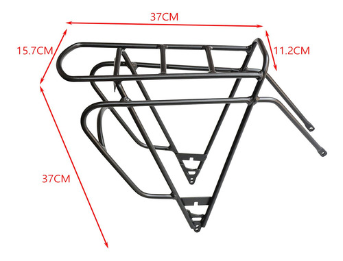 Portaequipajes Trasero Para Bicicleta, Portaequipajes