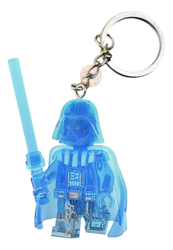 Chaveiro Lego Artesanal Star Wars Vários Personagens Geek Darth Vader Holográfico Chaveiro