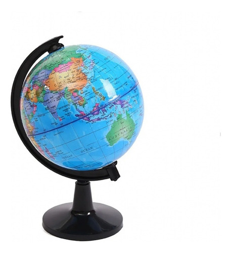 Mini Globo Terráqueo Mapamundi Giratorio Con Base