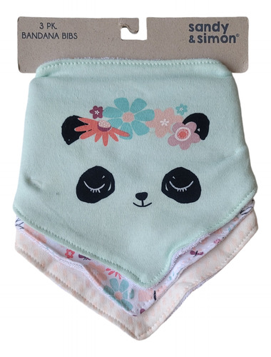 Set De 3 Bandanas Para Bebé