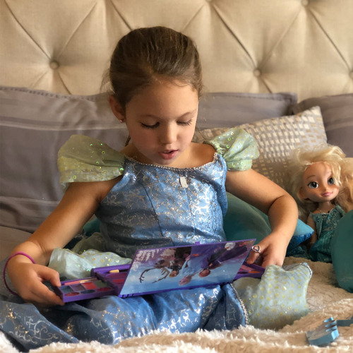 Set Cosmético Compacto Townley Girl Disney Frozen Elsa Anna