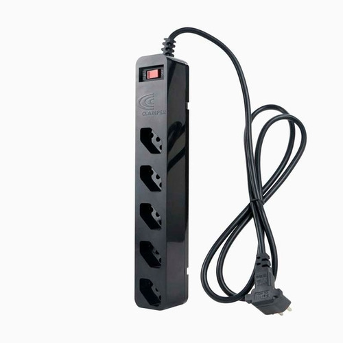 Dps - 5 Tomadas - Clamper Iclamper Energia 5 - Preto - 10872