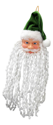 Adorno Colgante De Cabeza De Papá Noel Para Árbol De