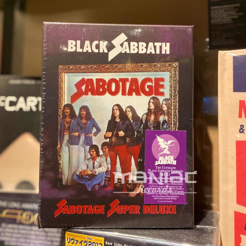 Black Sabbath Sabotage Box Set Cds