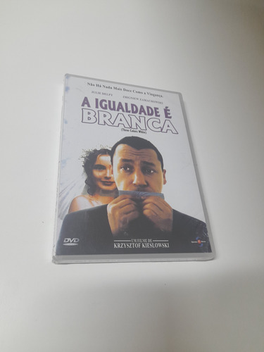 Dvd A Igualdade É Branca, Julie Delpy (Usado)