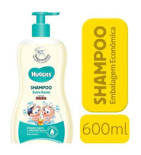 Shampoo Infantil Huggies Extra Suave - 600ml