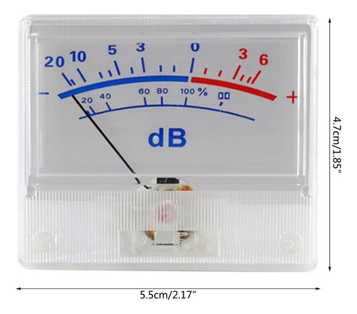Medidor De Nível Db Level Header Vu Meter Audio Level Meter