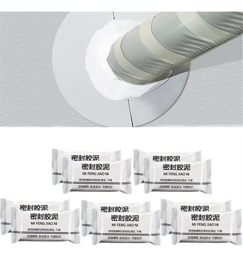 10pcs Super Diamond Mud Seal,waterproof Duct Seal Repair Sea