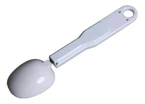 3T6B Báscula de cuchara digital de 0.5 a 17.64 oz, báscula electrónica de  cuchara medidora de gramos con pantalla LCD precisa para dispensar granos  de