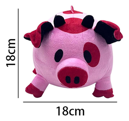 . Helluva Plush Fat Nuggets Pig Hazbin Hotel Plush Hazbin
