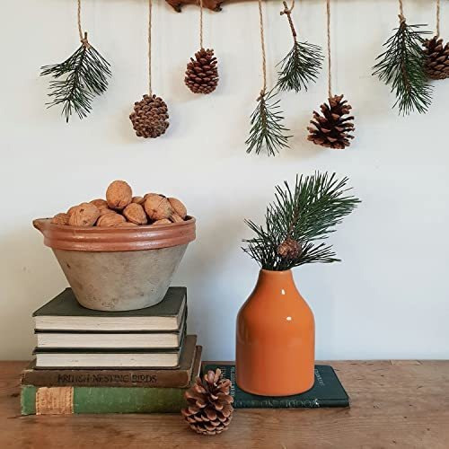 Imagen 5 de 6 de Set De 3 Jarrones Decorativos Pequeños Cerámica Modernos