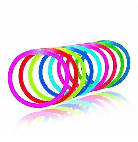 8  Glow Stick Pulseras Multi Colores Neon Pulsera P6d9a