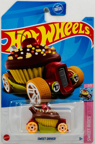 Hot Wheels Steet Driver Linea Rides Muffin Marron 2/5