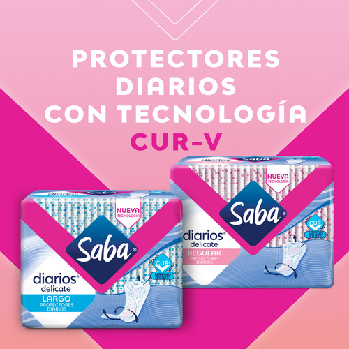 Protectores Saba Diarios Delicate Regula 90 Unidades
