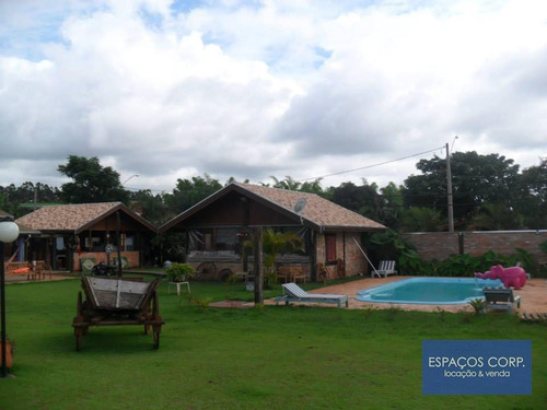 Belíssima Chácara Residencial À Venda, Fazenda Castelo, Condomínio Vitassay, Boituva. - Ch0010