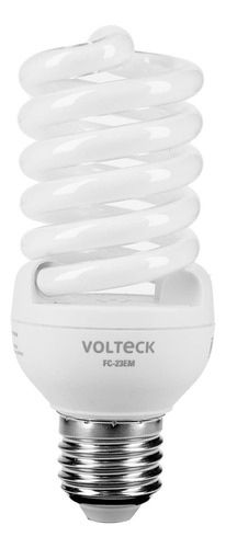 Lámpara Espiral Mini T2 23 W Luz Cálida En Blíster, Volteck