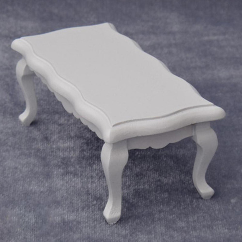 2 Uds Durable Reutilizable Mini 1:12 Casa De Rojo Blanco