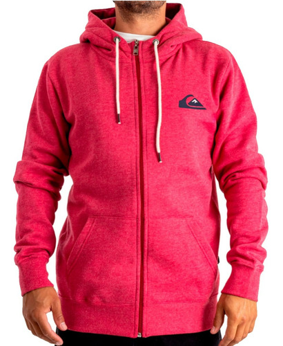 Campera Canguro Quiksilver Best Wave Bordeaux Original